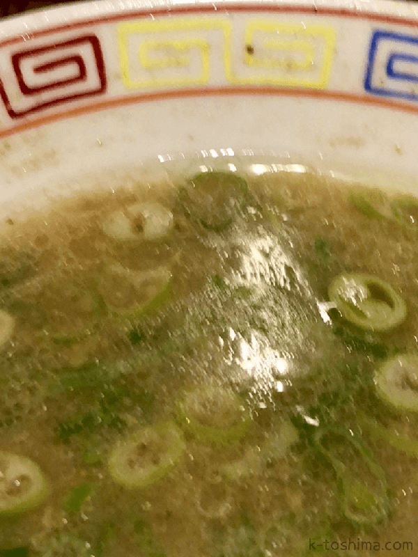 「秀ちゃんラーメン」豚骨スープの画像
