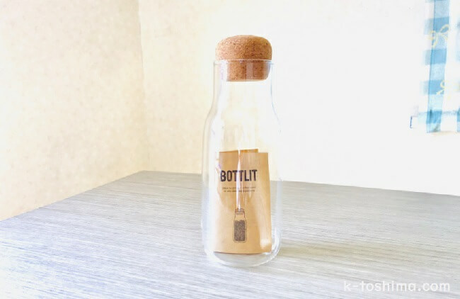 瓶製 コーヒー豆保存容器の画像