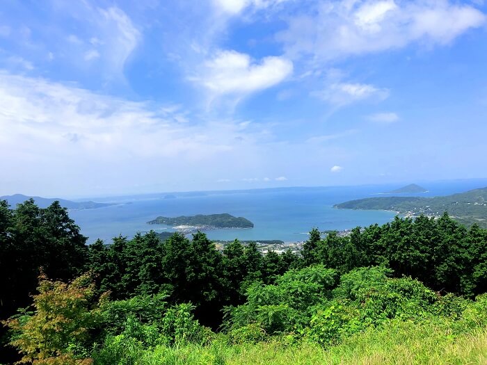可也山からの眺め